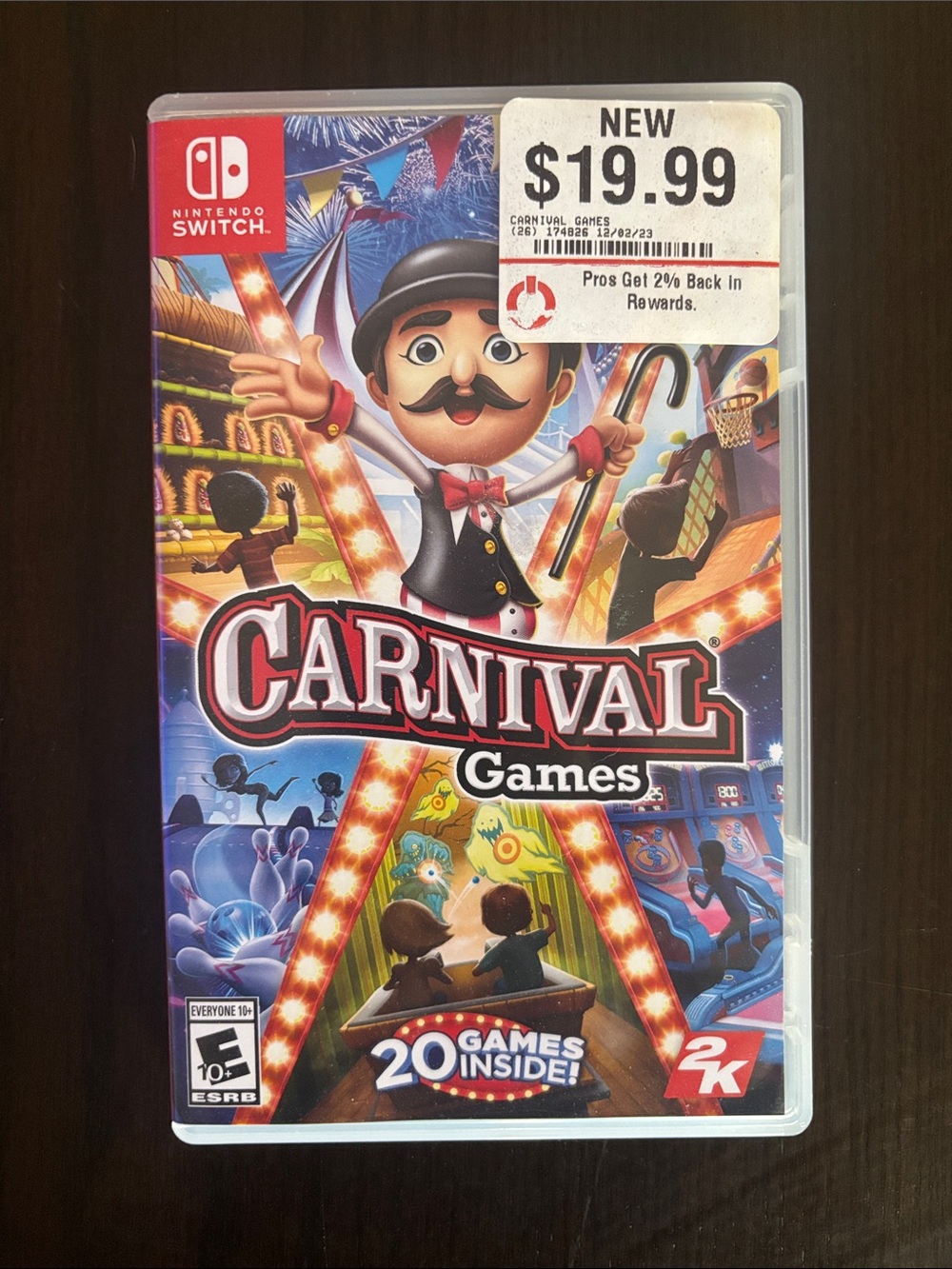Nintendo Switch Carnival Games multiplayer Arcade Fun